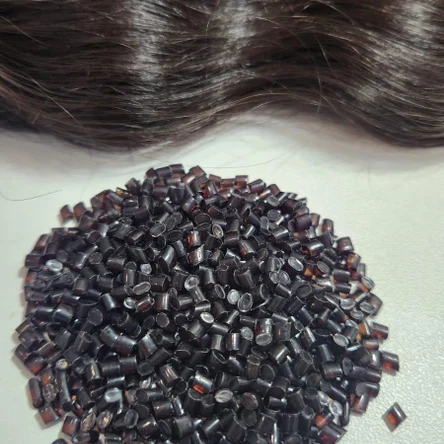 Темно-коричневый кератин тугоплавкий