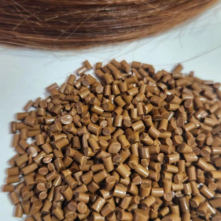 Светло-коричневый кератин тугоплавкий