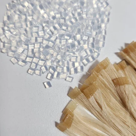 Прозрачный тугоплавкий кератин